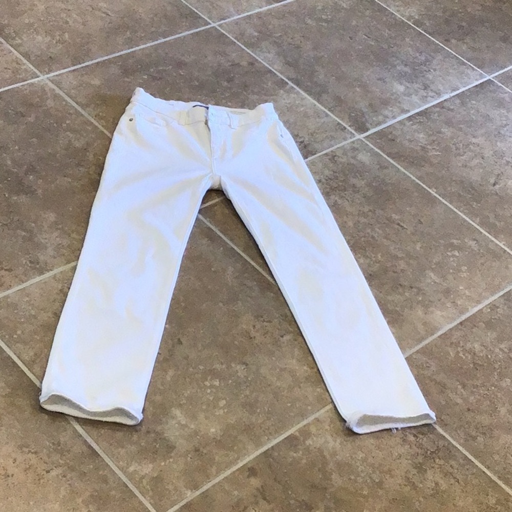 DL1961 Women's Straight Leg Jeans - Crisp White